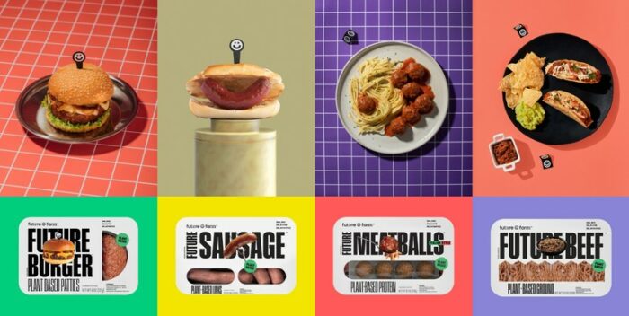 Hambúrguer, salsicha, almôndega e carne feitos de vegetais, da Fazenda Futuro